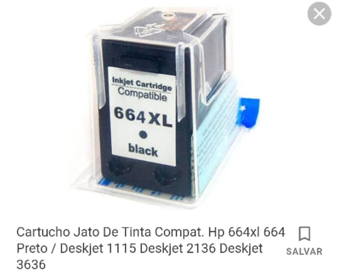 Cartucho Compativel Canon PG-145 Preto